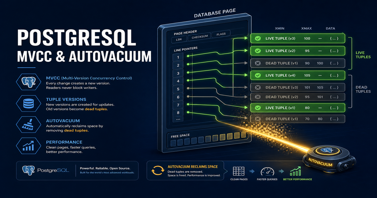 PostgreSQL MVCC and Autovacuum Explained - Ajit Singh