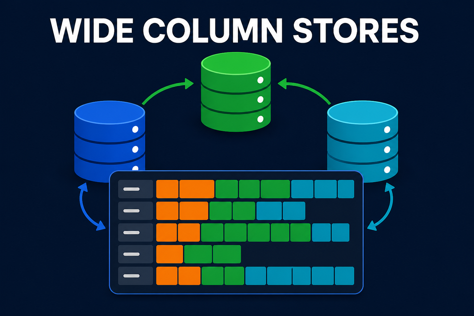 Wide Column Stores Explained: Cassandra, Bigtable, and ScyllaDB