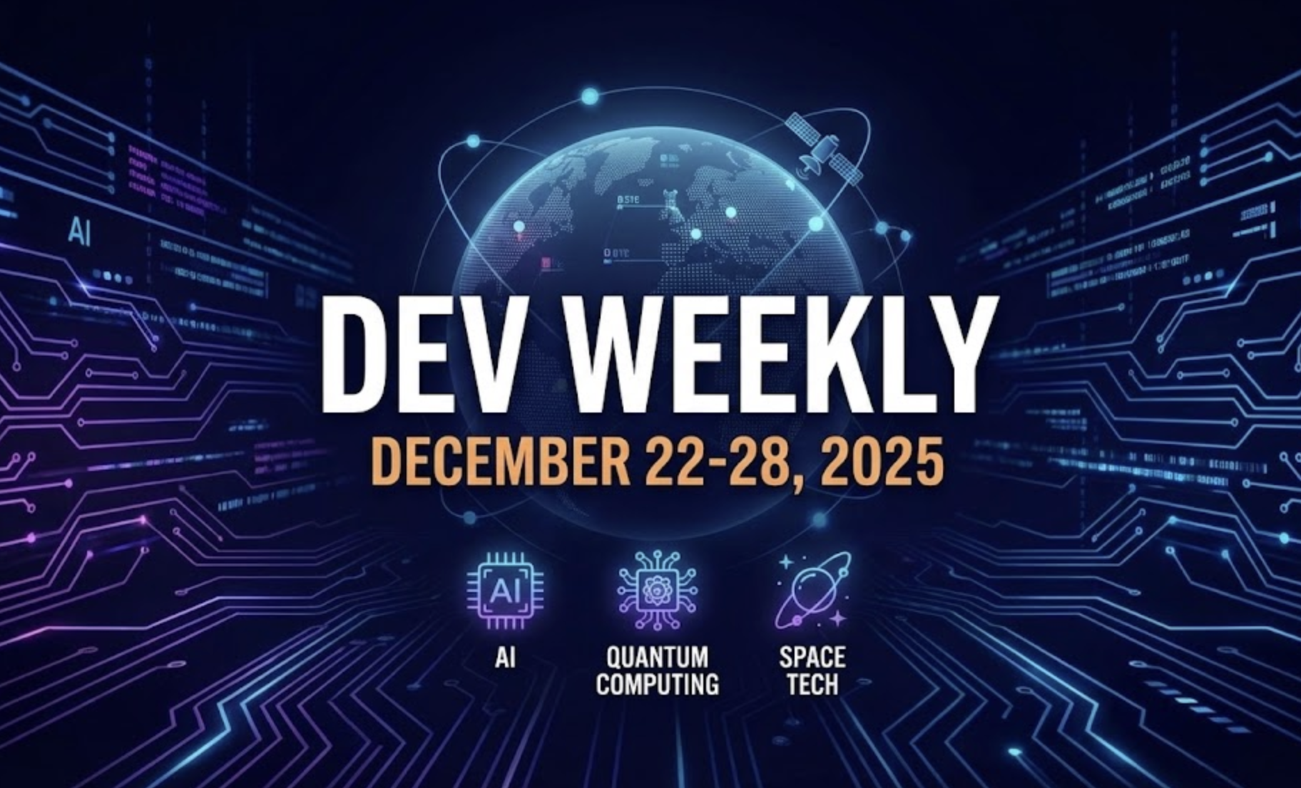 Dev Weekly: SoftBank's $22.5B OpenAI Bet, Disney + Sora (Dec 22–28)