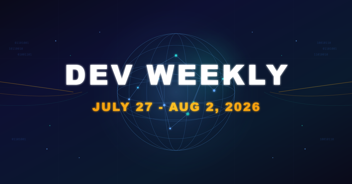 Dev Weekly Jul 27-Aug 2, 2026: Node.js Ships Emergency Security Releases, Redis Patches AI-Found Zero-Days, DeepSeek V4 Flash Gets an Agentic Upgrade, Loco 1.0, Rails Active Storage RCE