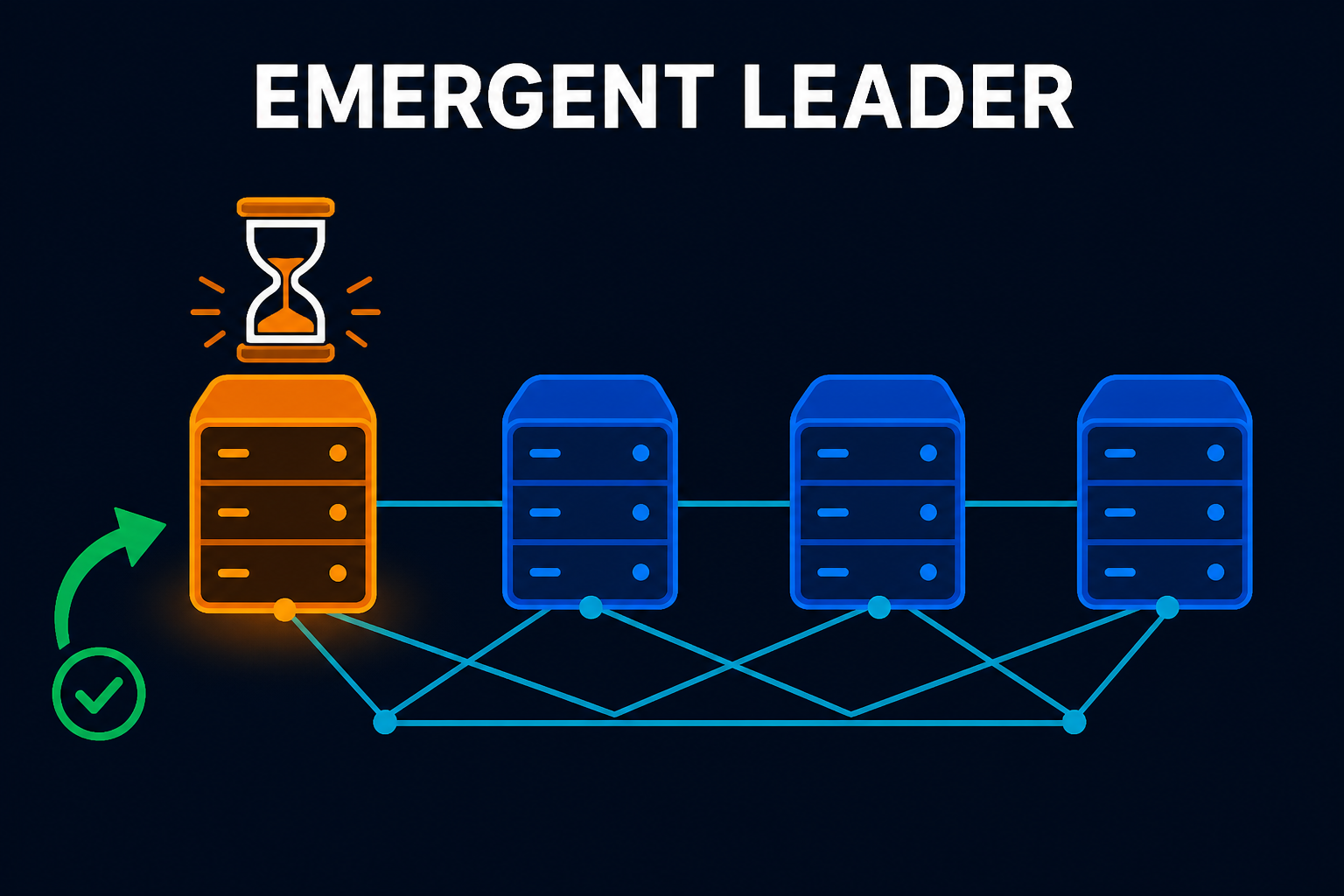 Emergent Leader Pattern in Distributed Systems
