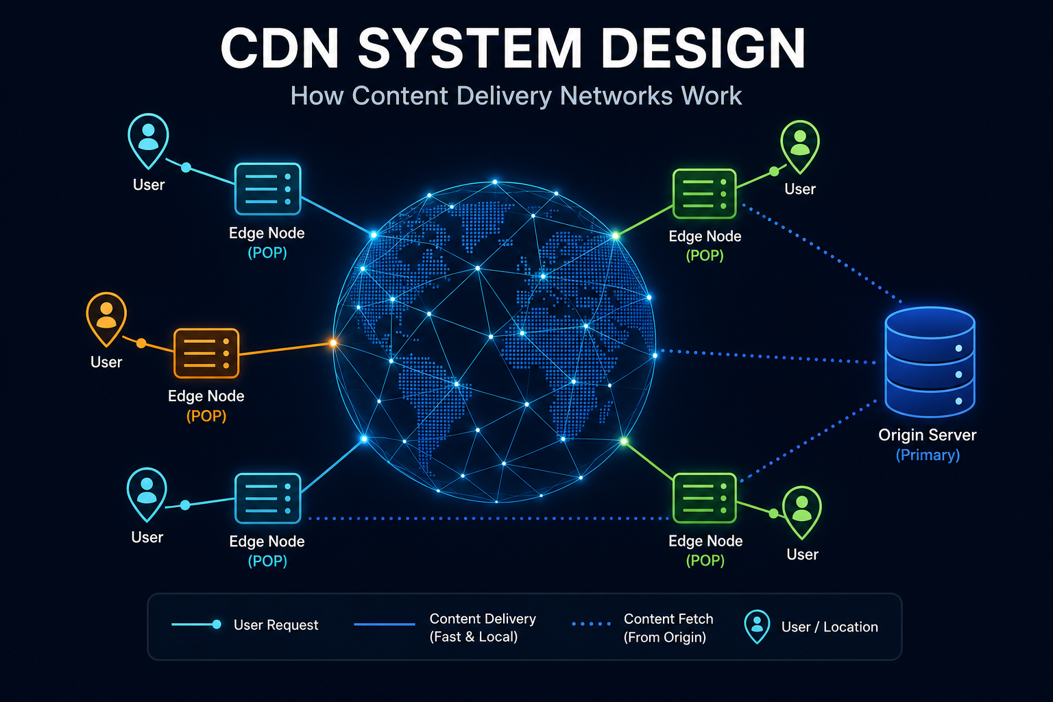 CDN System Design: How Content Delivery Networks Work