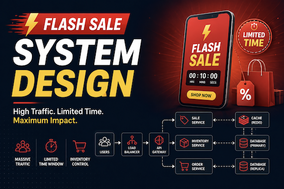 Flash Sale System Design: Architecture, Scale, and Oversell