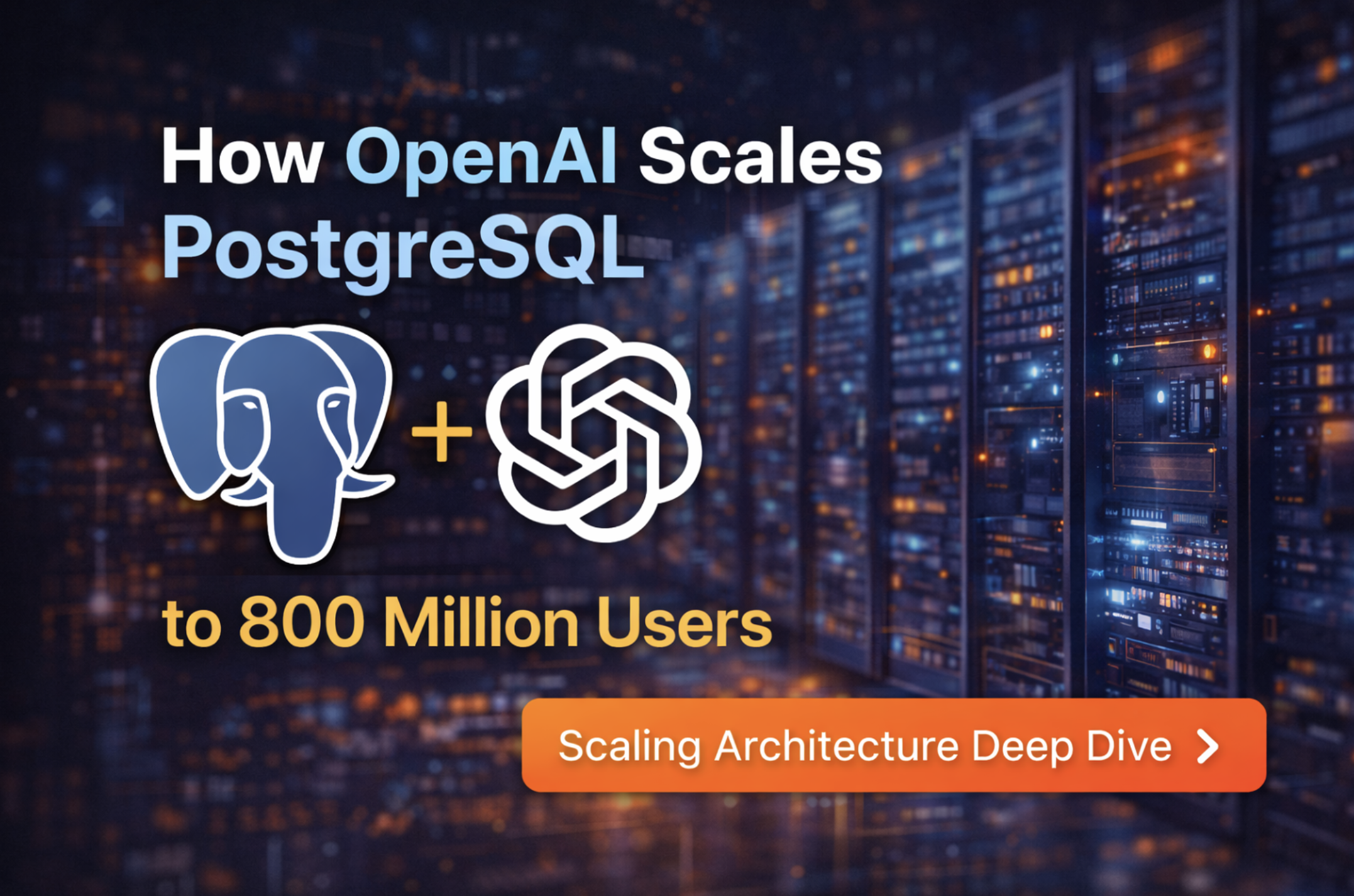 How OpenAI Scales PostgreSQL to 800 Million Users