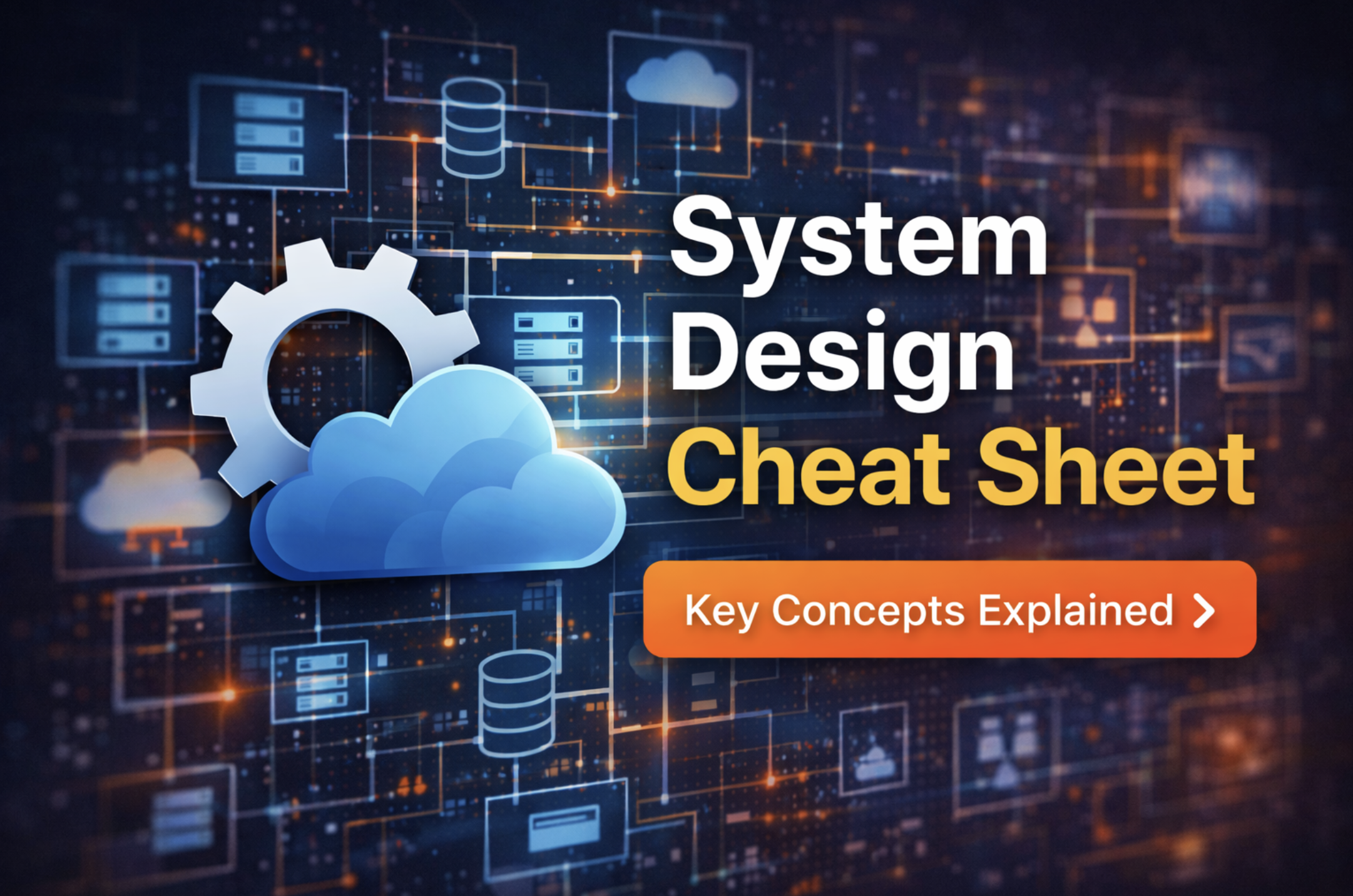 System Design Cheat Sheet: Concepts Every Developer Should Know