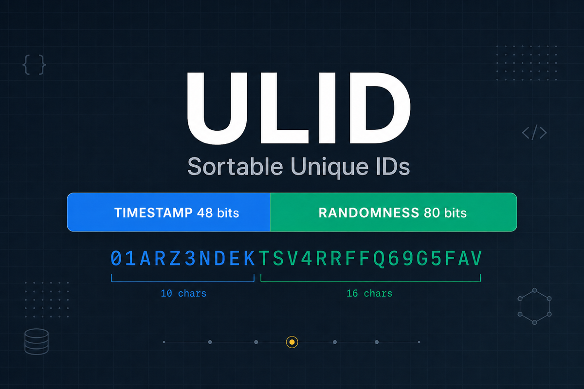 ULID Explained: How Sortable Unique IDs Work