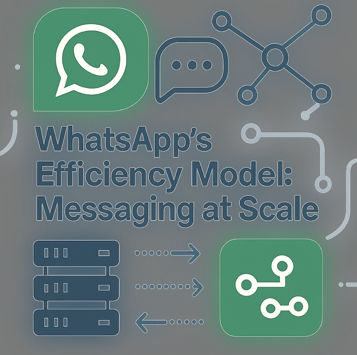 WhatsApp's Scaling Secrets: A Deep Dive into System Design and Architecture